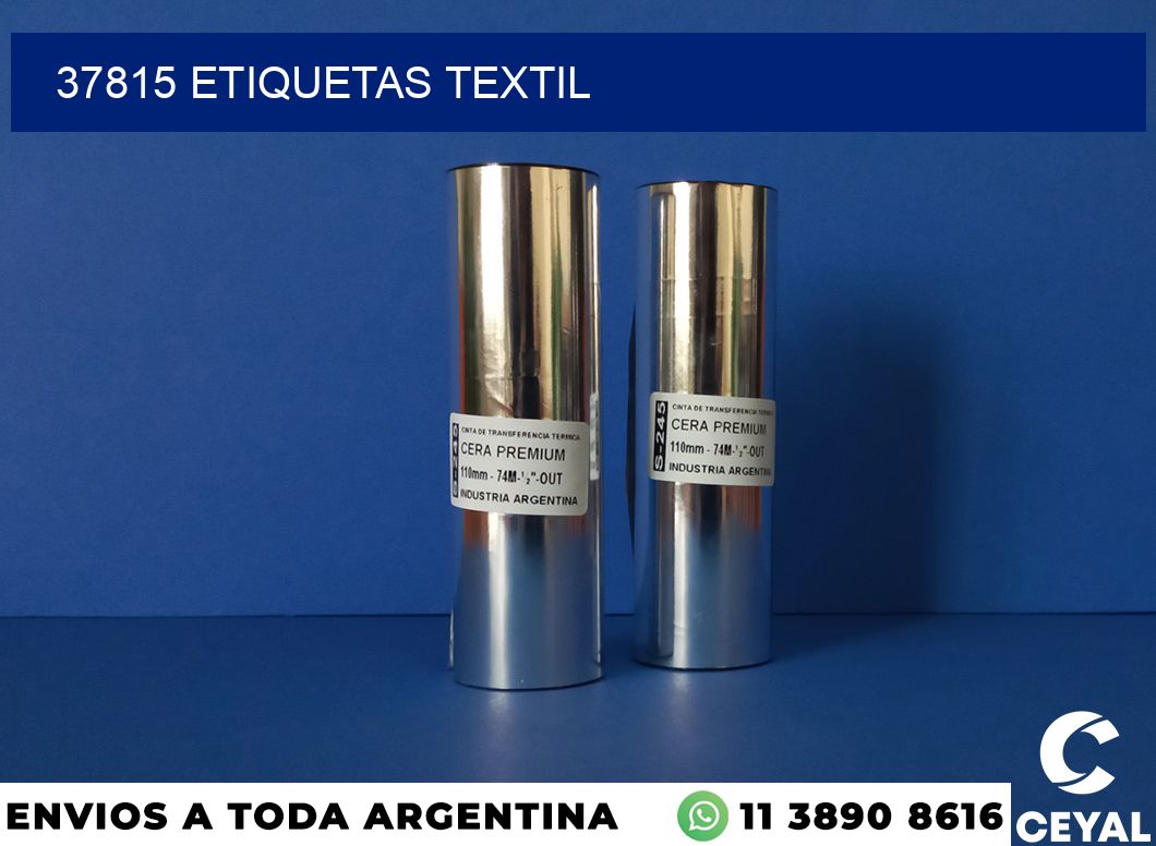 37815 etiquetas textil