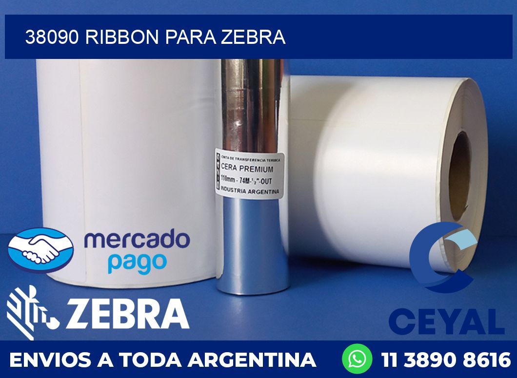 38090 ribbon para zebra