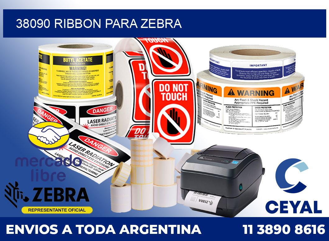 38090 ribbon para zebra