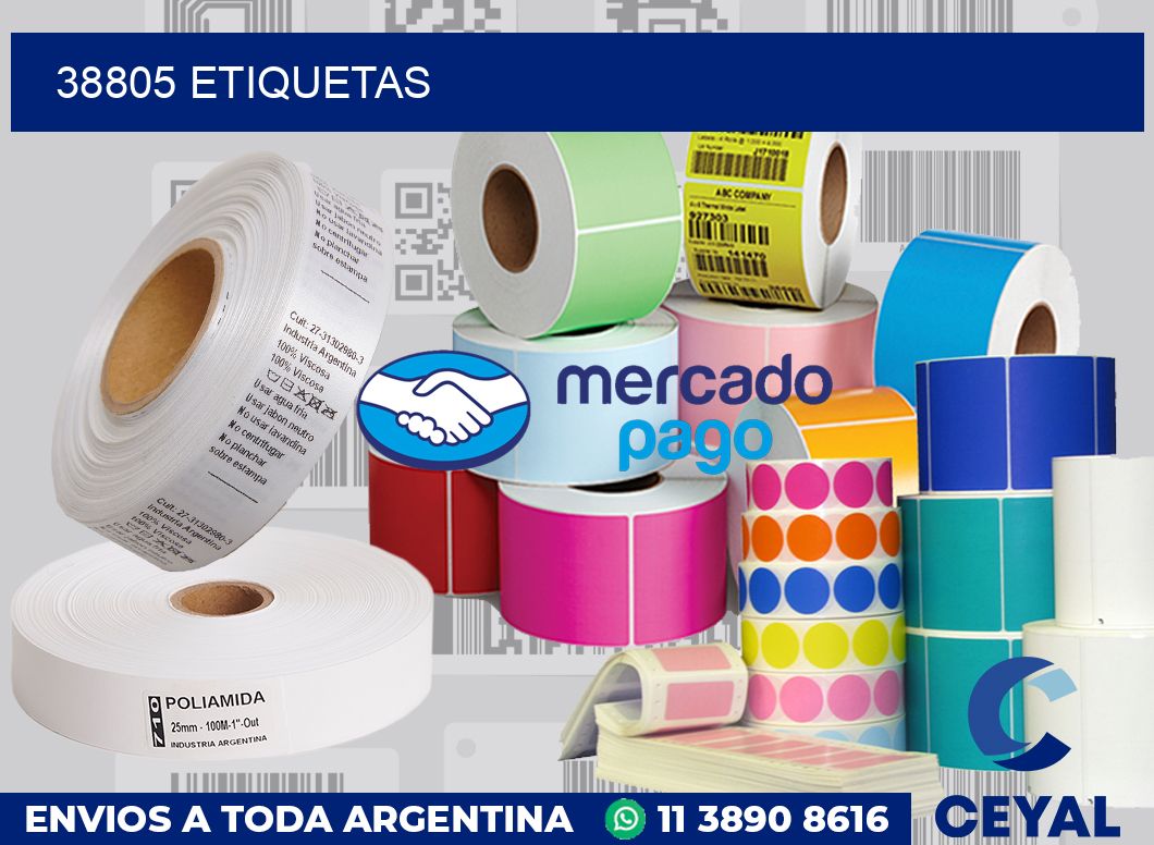 38805 etiquetas