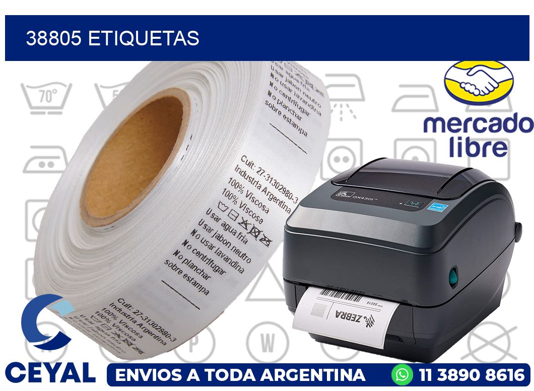 38805 etiquetas