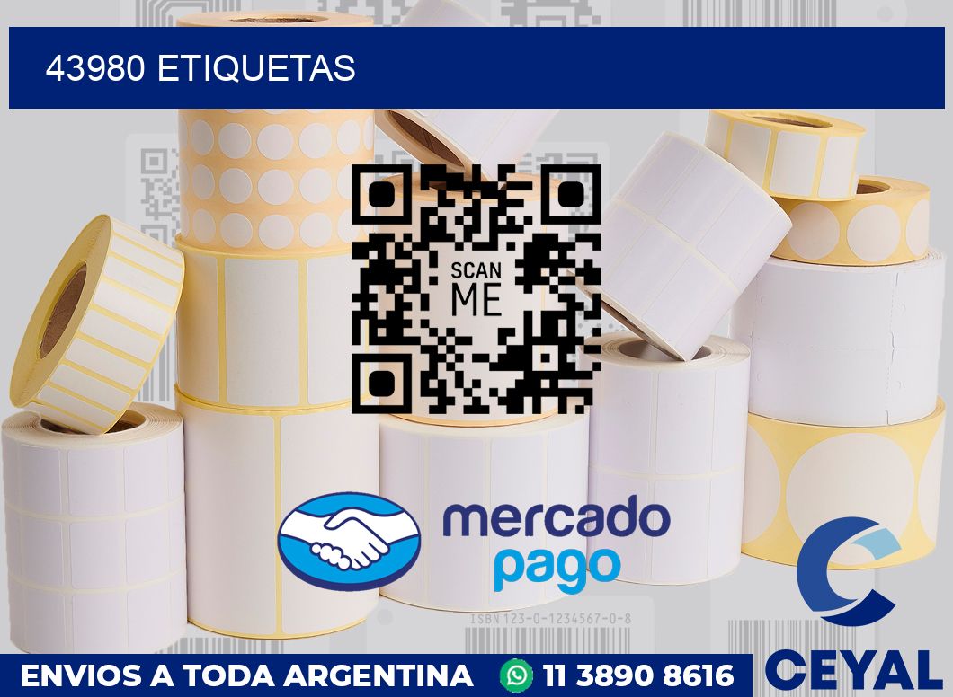 43980 etiquetas