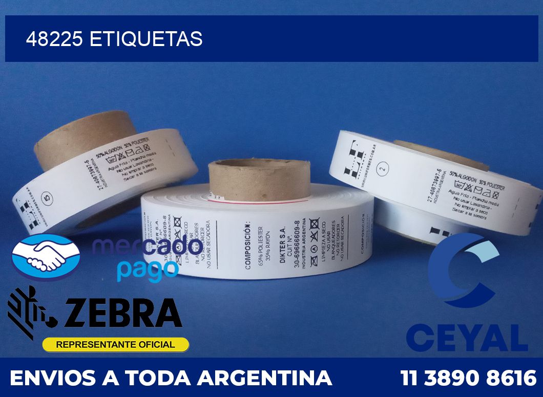 48225 etiquetas