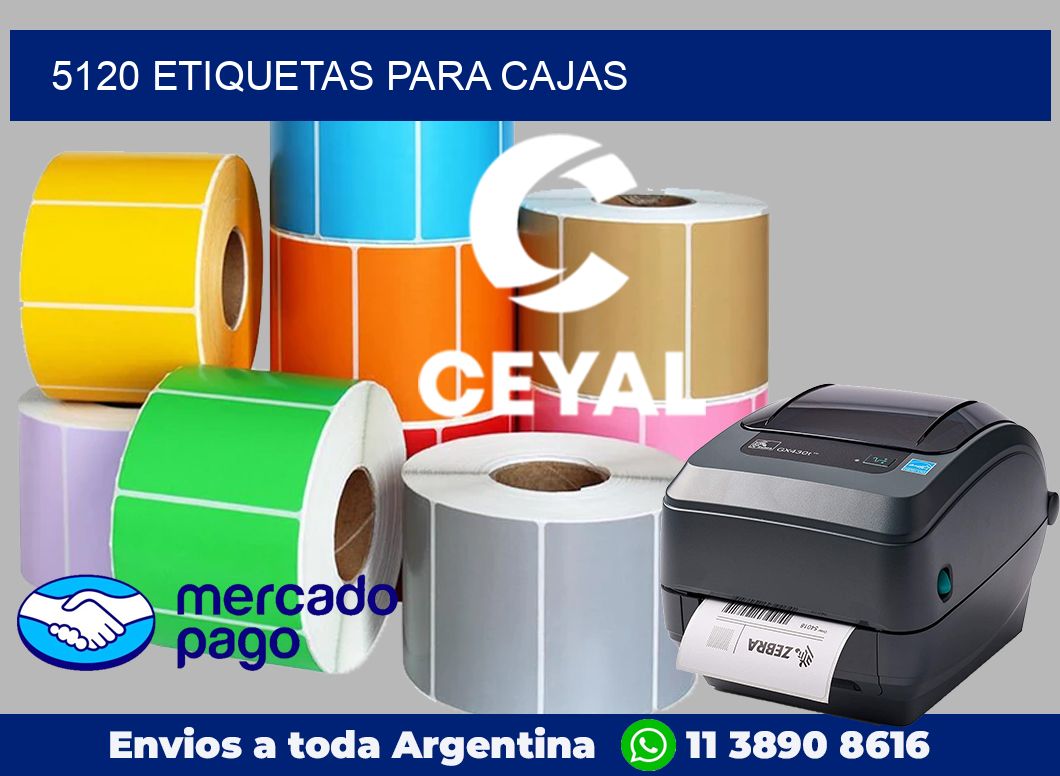 5120 Etiquetas para cajas