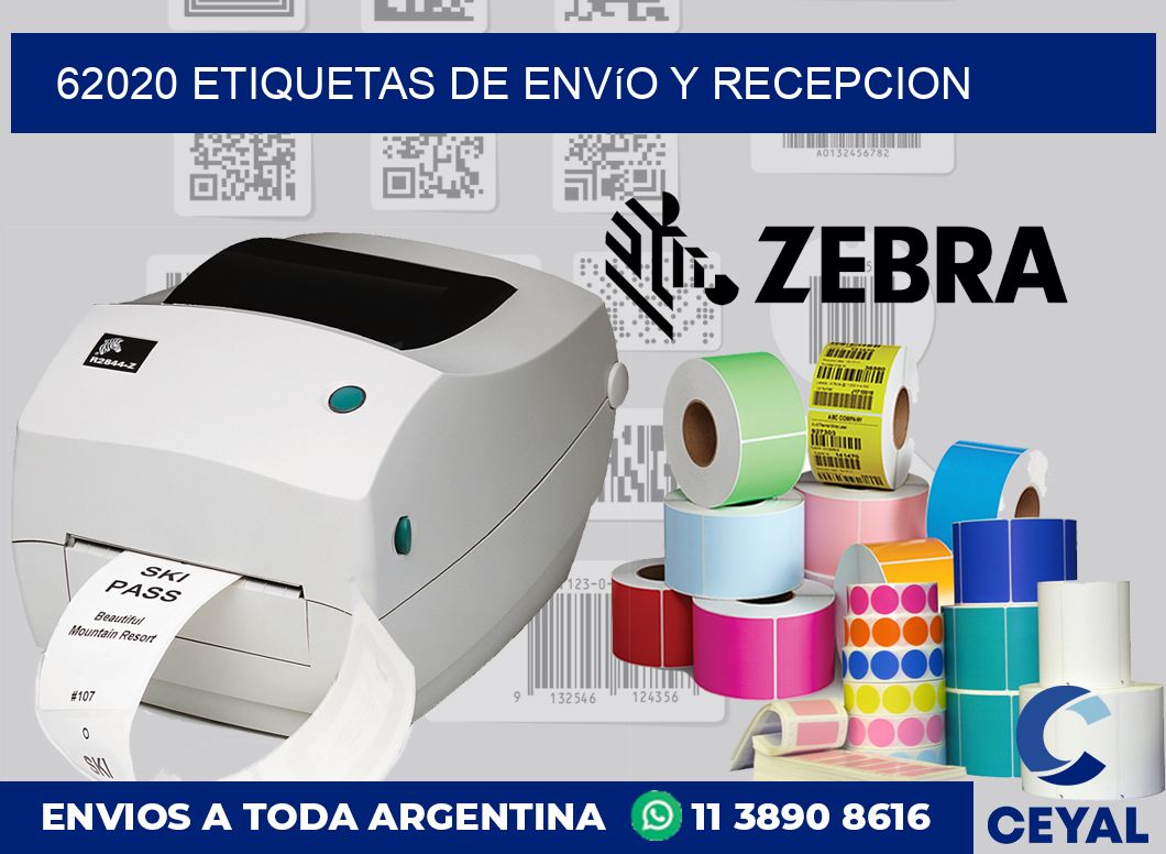 62020 Etiquetas de envío y recepcion