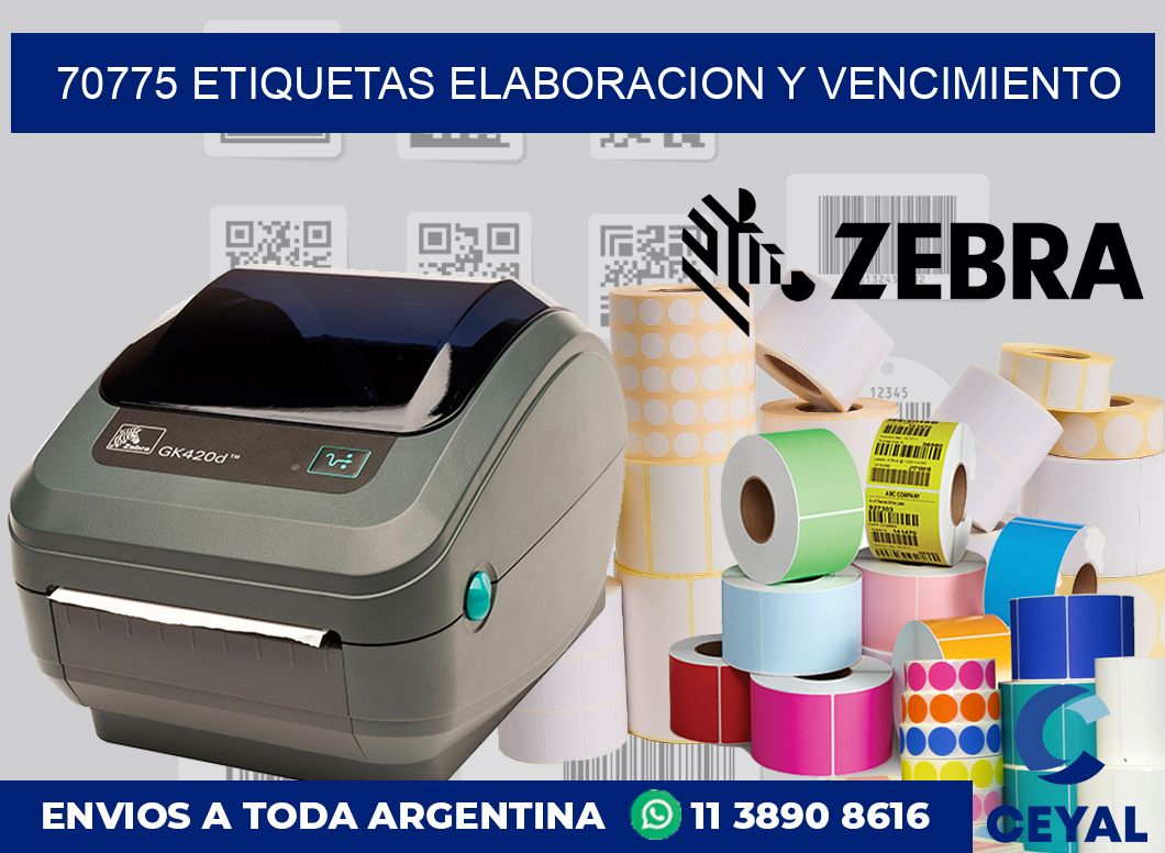 70775 Etiquetas elaboracion y vencimiento