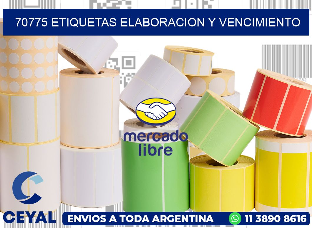 70775 Etiquetas elaboracion y vencimiento
