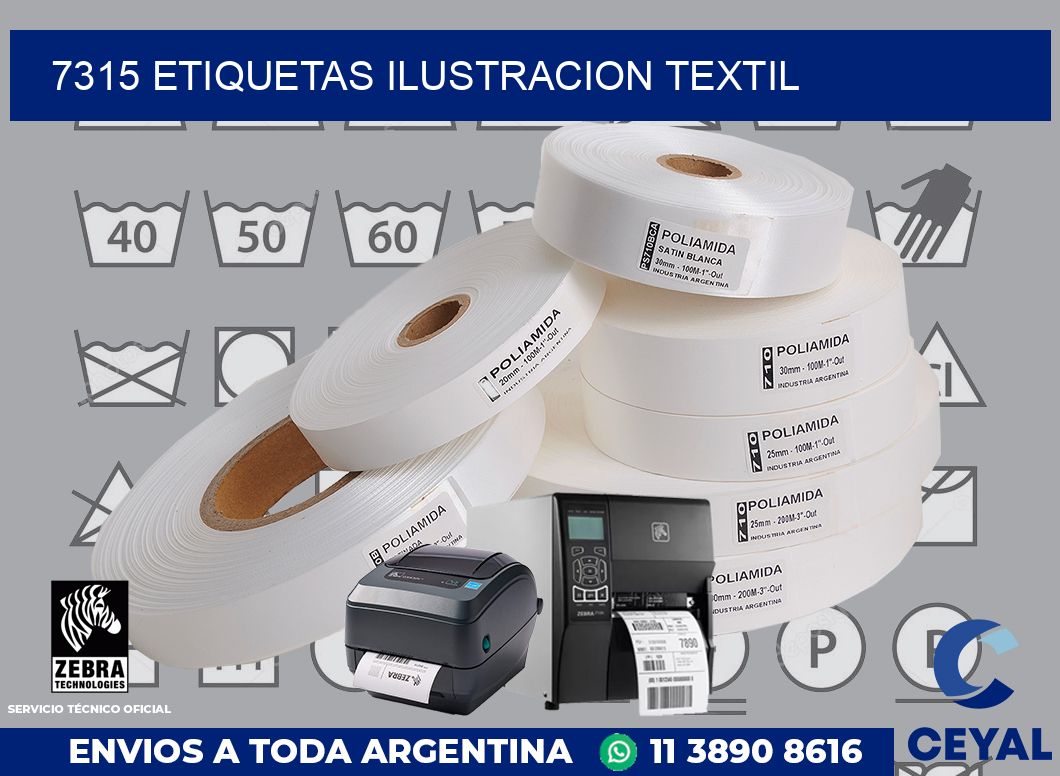 7315 etiquetas ilustracion textil