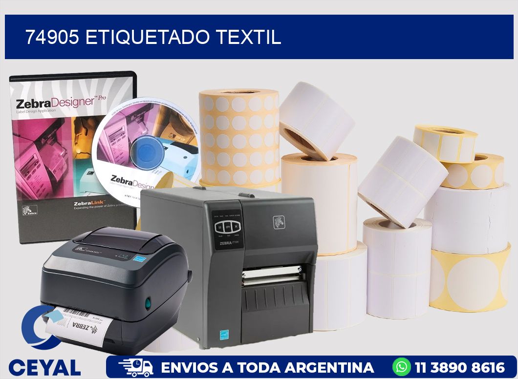 74905 Etiquetado textil