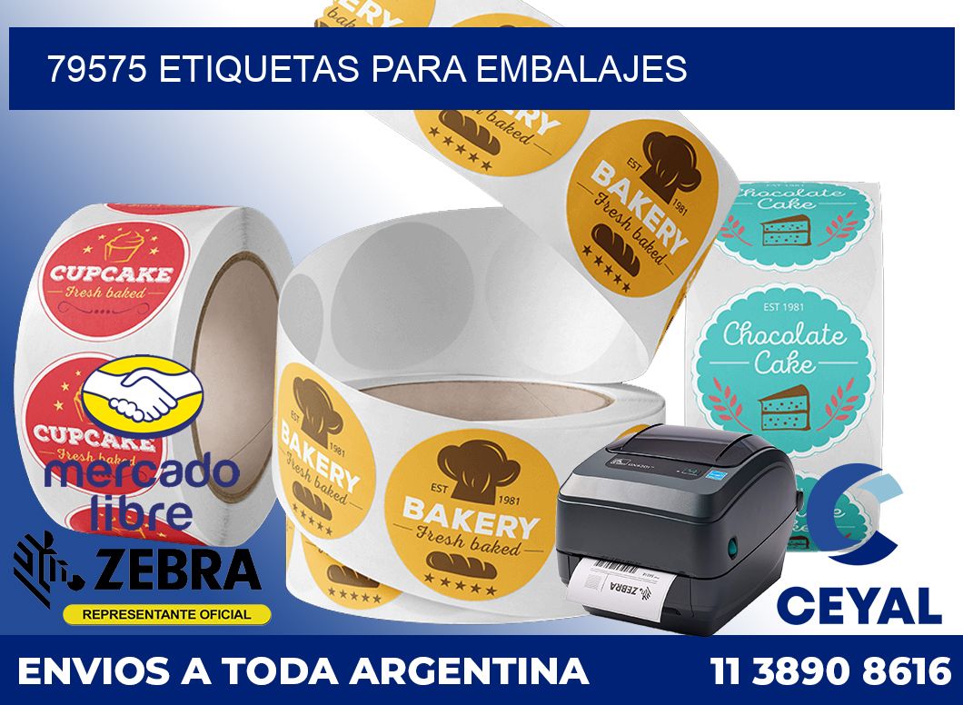 79575 Etiquetas para embalajes