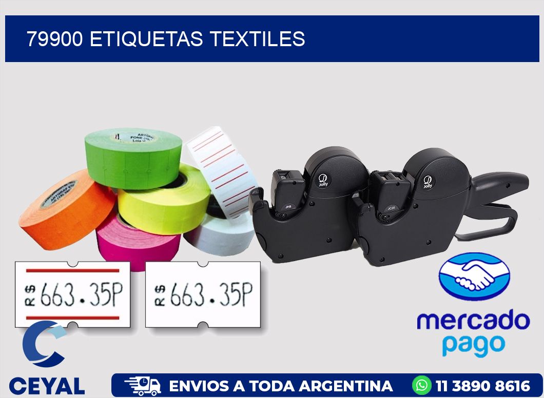 79900 etiquetas textiles