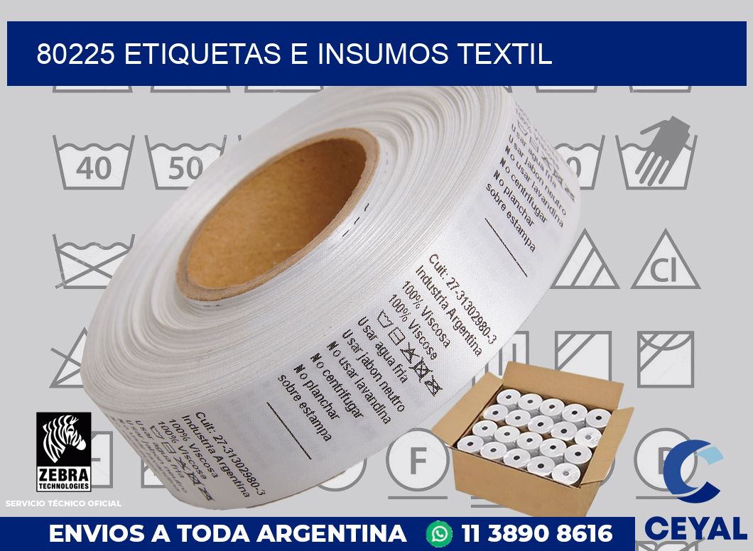 80225 etiquetas e insumos textil