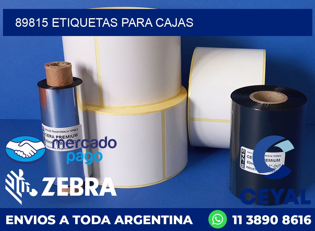 89815 etiquetas para cajas