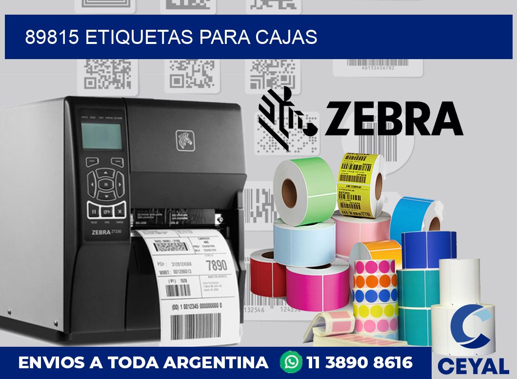89815 etiquetas para cajas