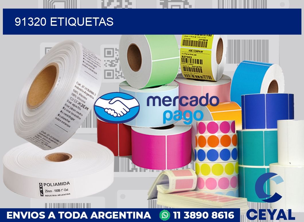 91320 etiquetas