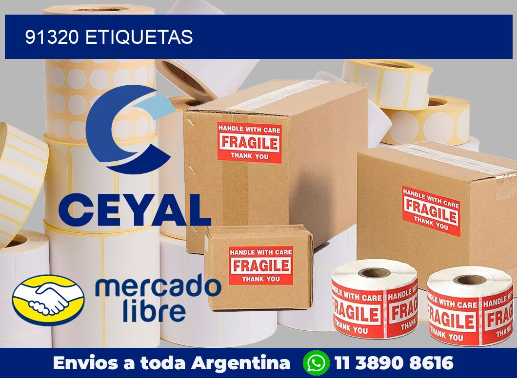 91320 etiquetas