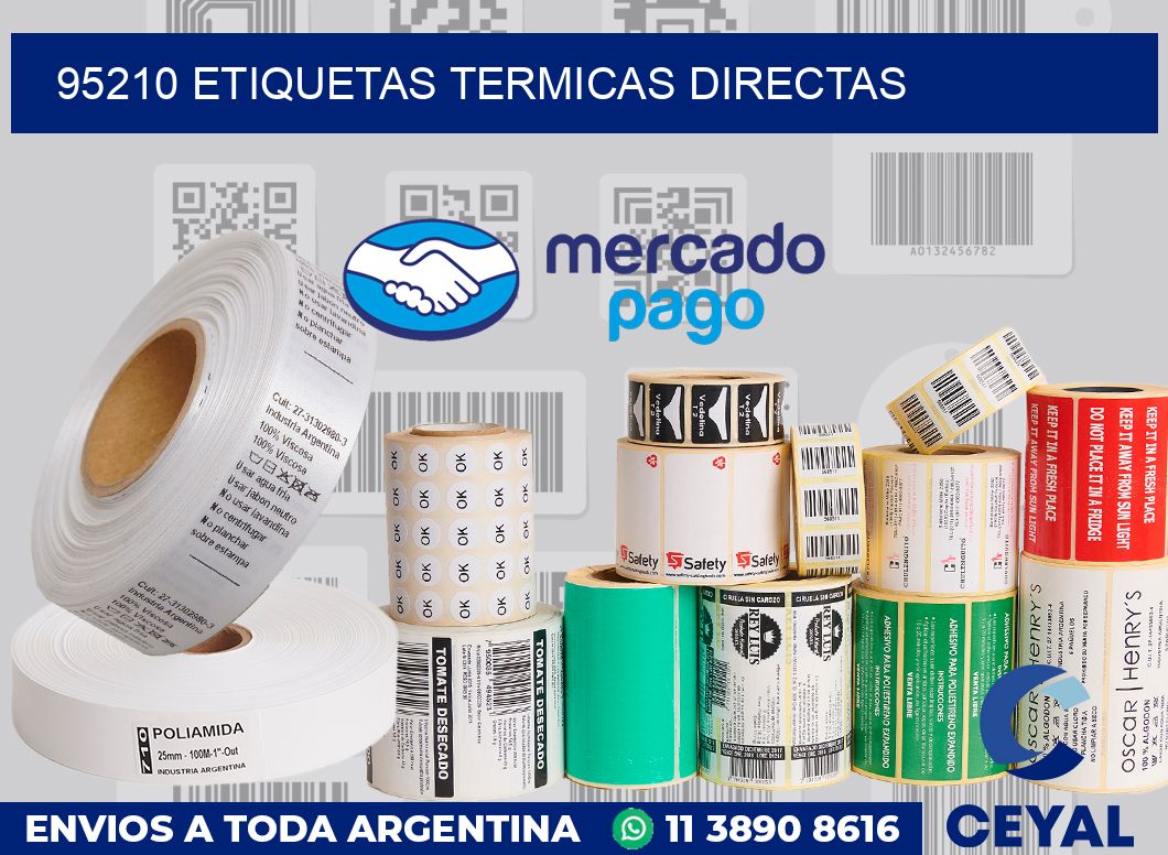 95210 Etiquetas termicas directas