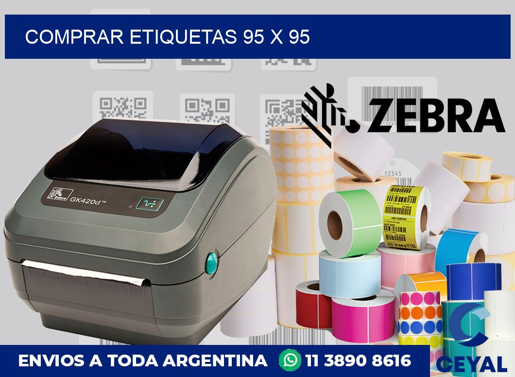 Comprar etiquetas 95 x 95