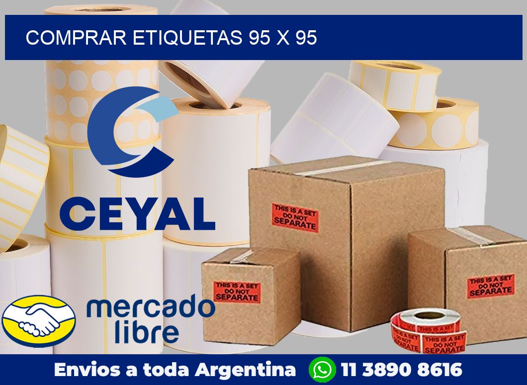 Comprar etiquetas 95 x 95