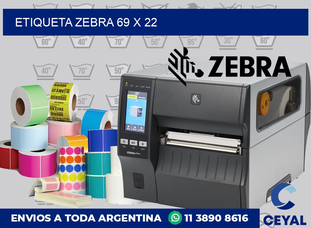 etiqueta zebra 69 x 22