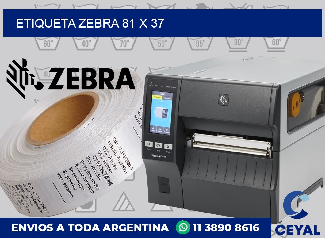 etiqueta zebra 81 x 37
