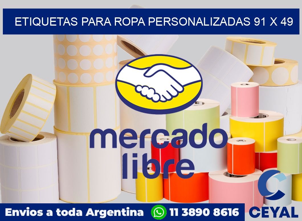 etiquetas para ropa personalizadas 91 x 49