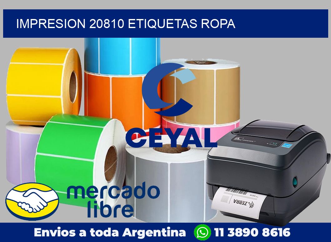 impresion 20810 etiquetas ropa