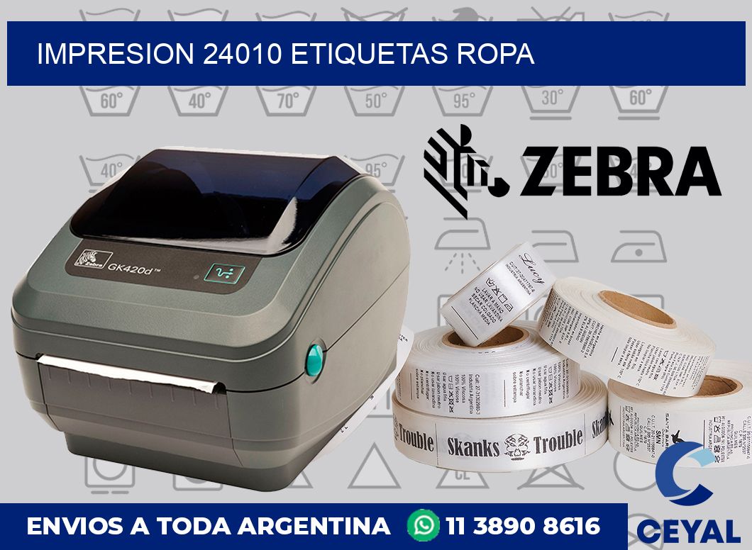 impresion 24010 etiquetas ropa