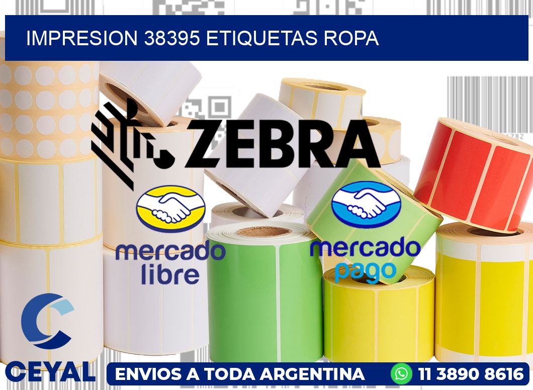 impresion 38395 etiquetas ropa