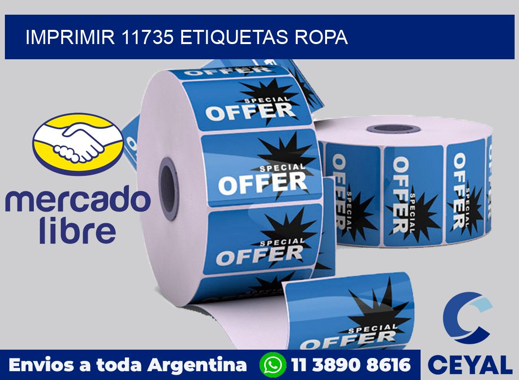 imprimir 11735 etiquetas ropa