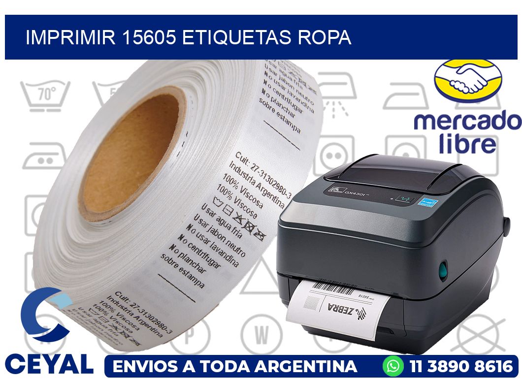 imprimir 15605 etiquetas ropa