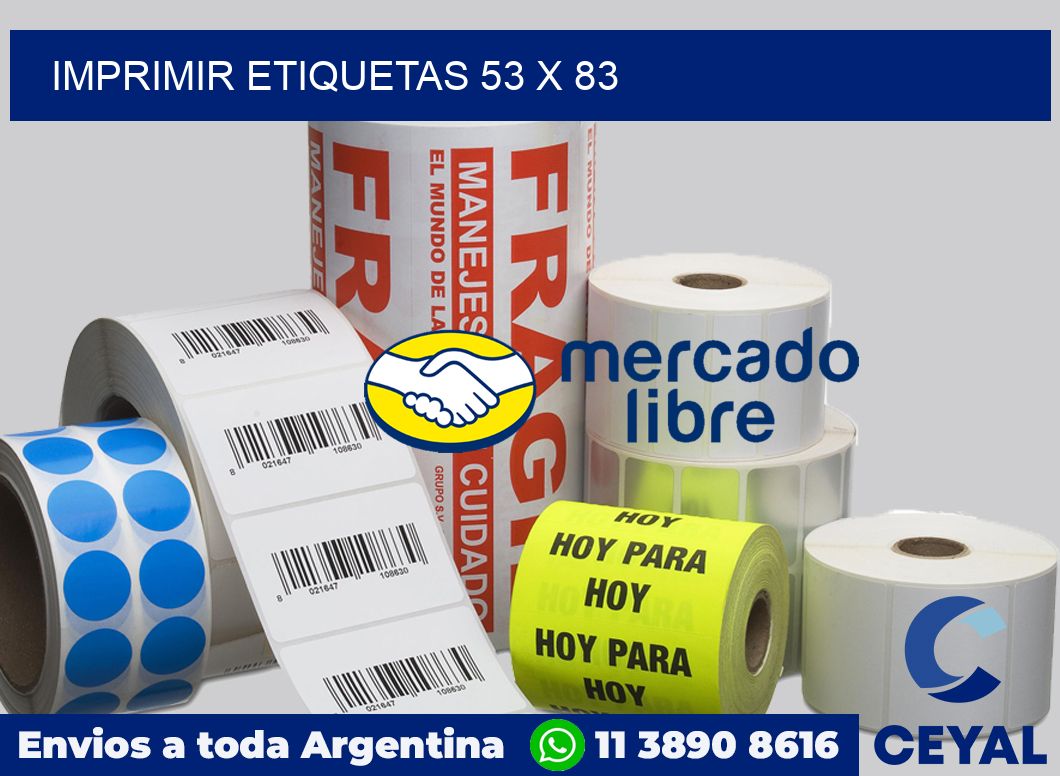 imprimir etiquetas 53 x 83