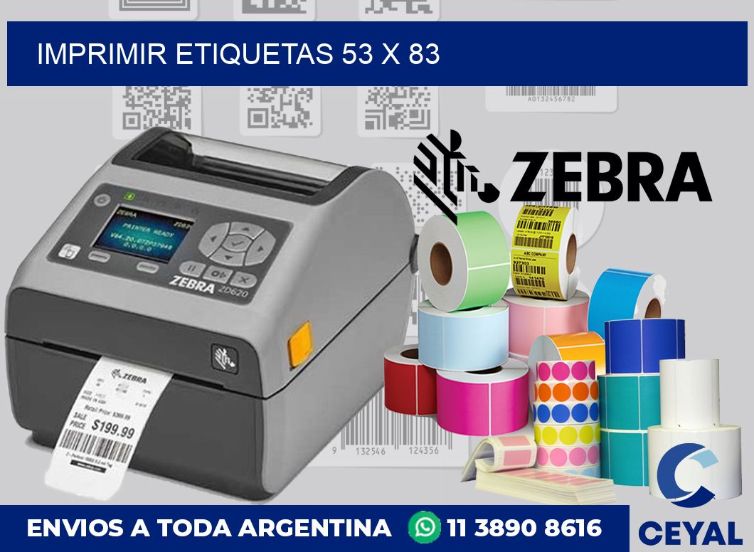 imprimir etiquetas 53 x 83