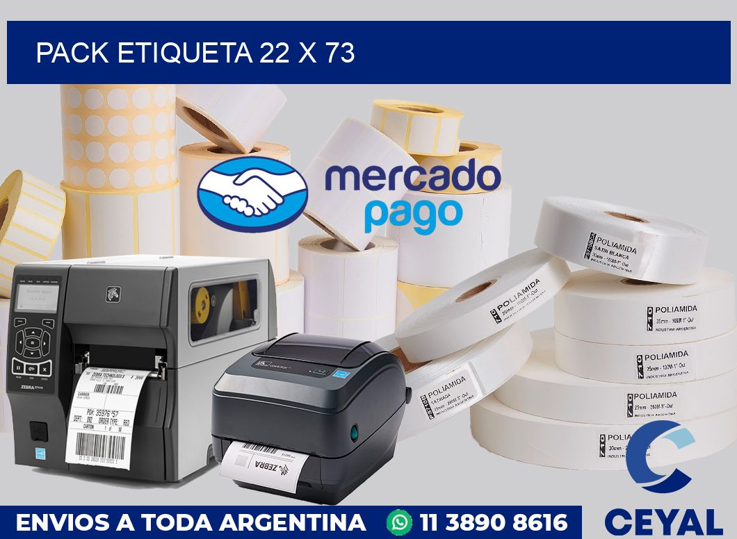 pack etiqueta 22 x 73