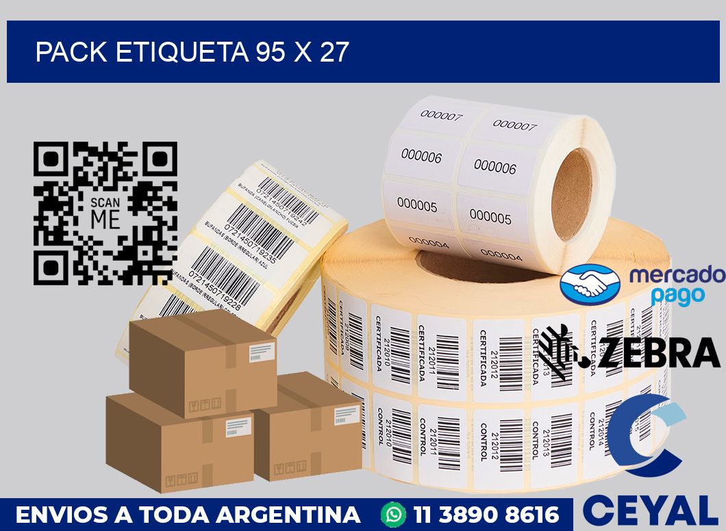pack etiqueta 95 x 27