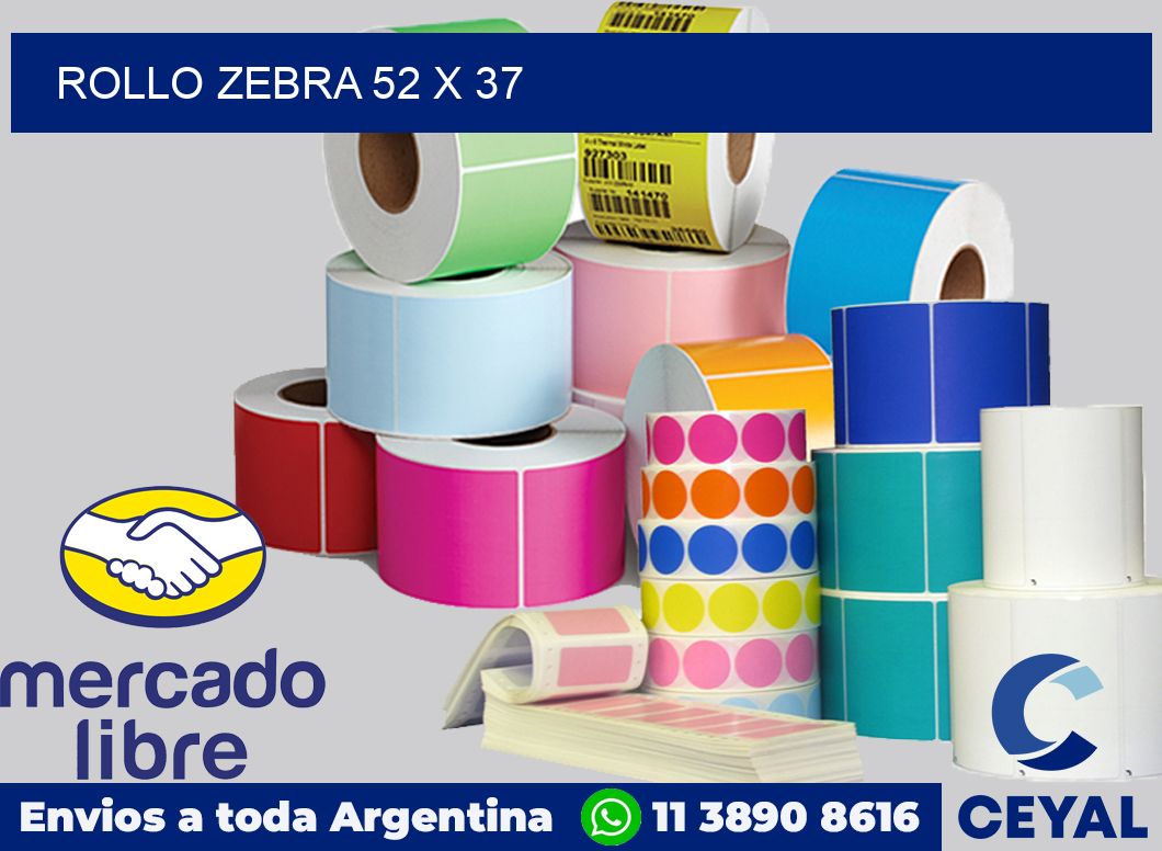 rollo zebra 52 x 37