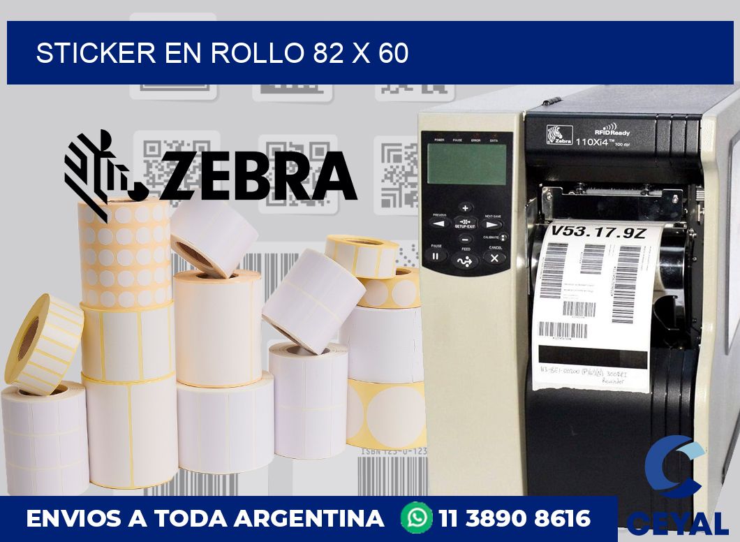 sticker en rollo 82 x 60