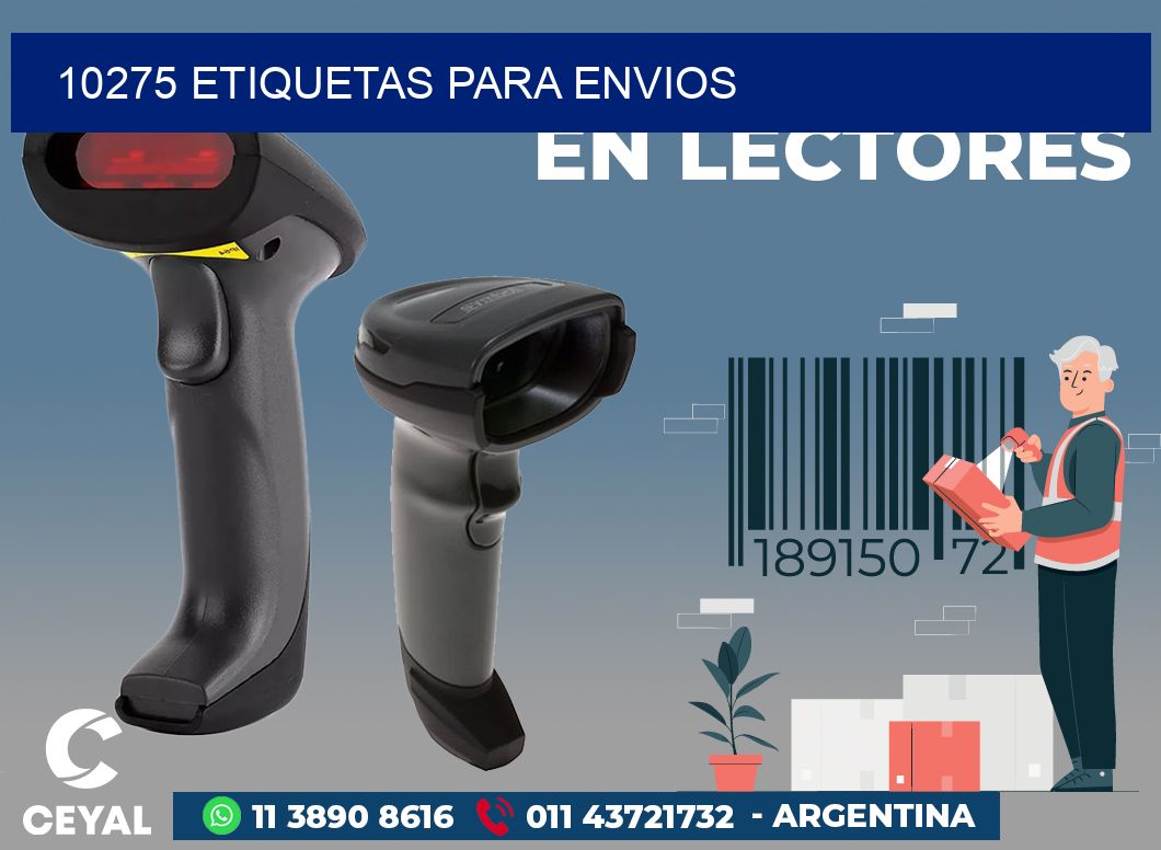 10275 ETIQUETAS PARA ENVIOS