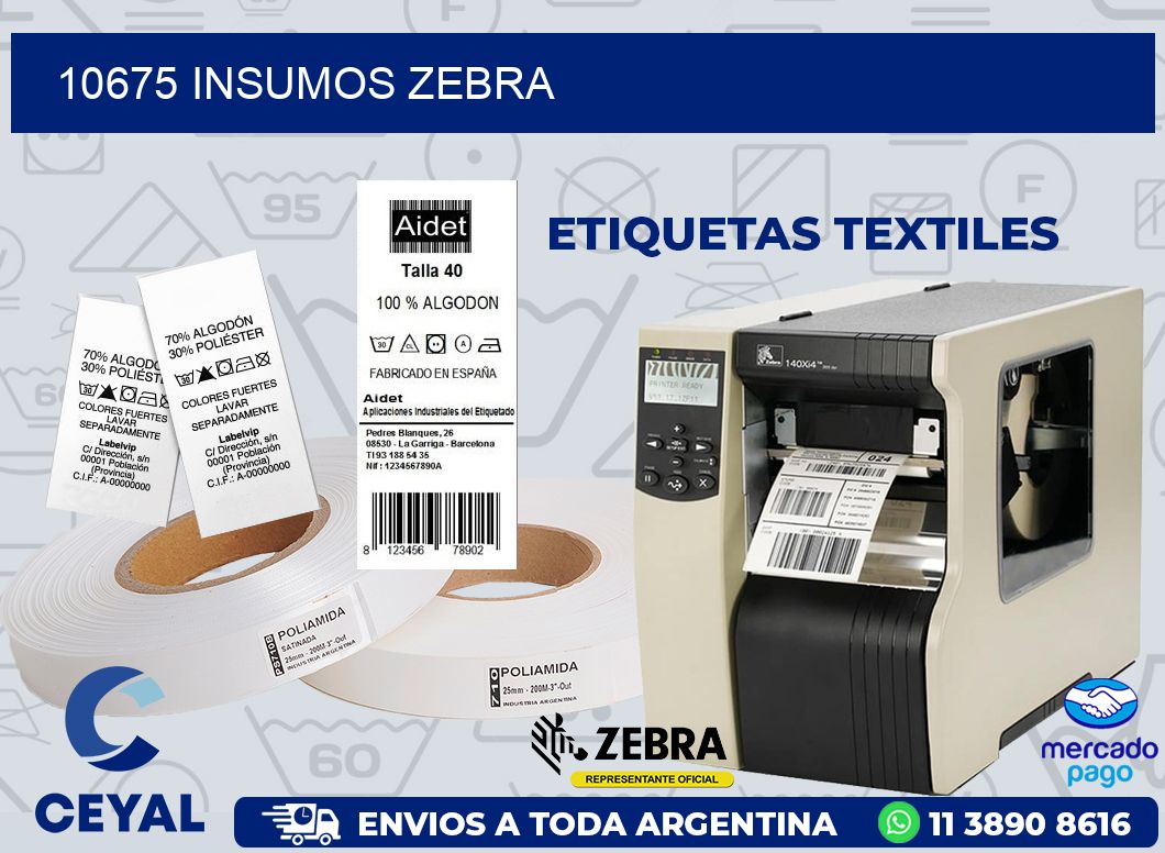 10675 INSUMOS ZEBRA