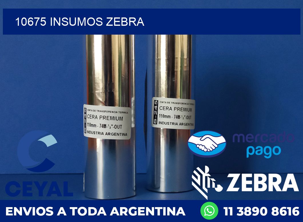 10675 INSUMOS ZEBRA