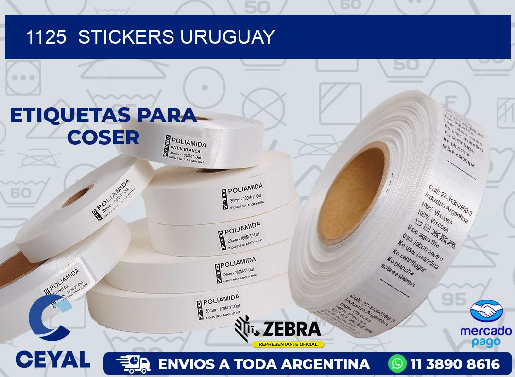 1125  STICKERS URUGUAY