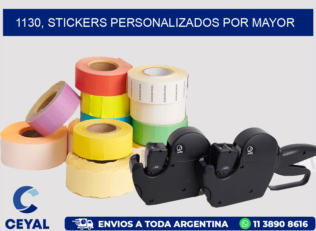 1130, stickers personalizados por mayor
