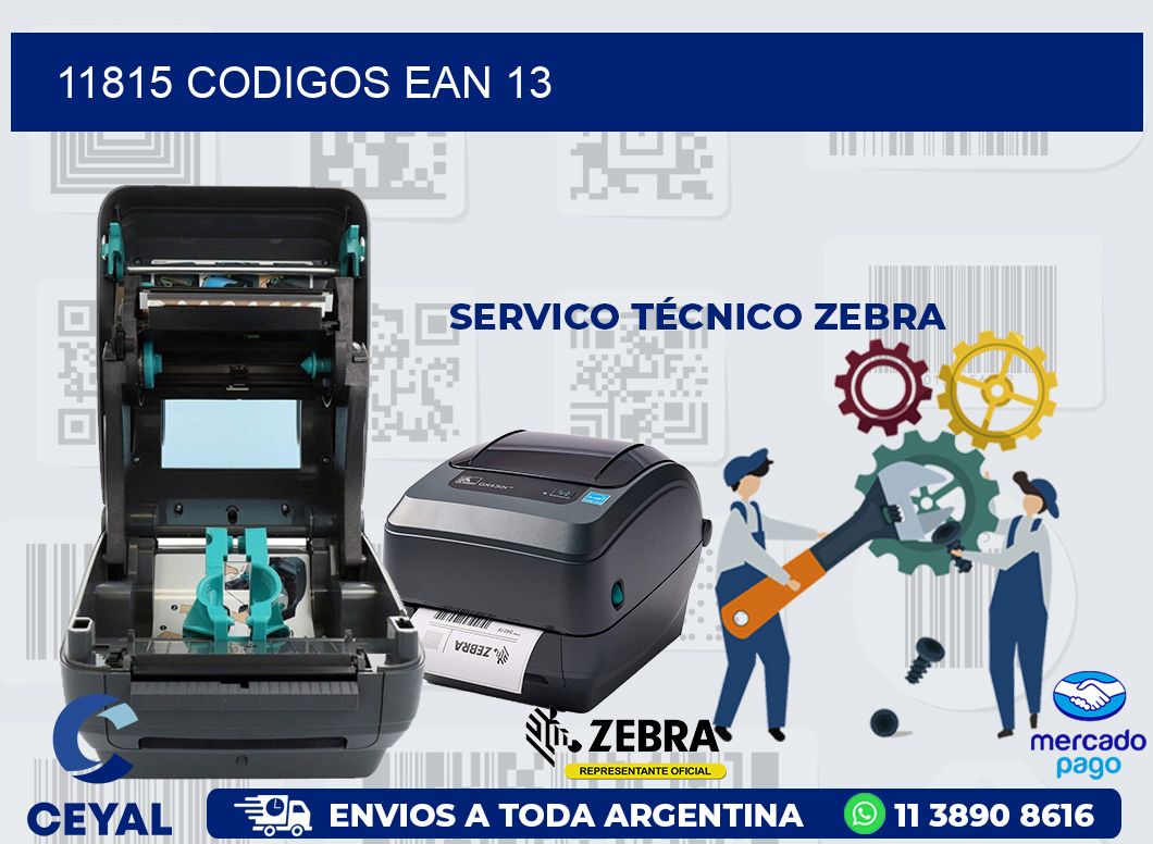 11815 CODIGOS EAN 13