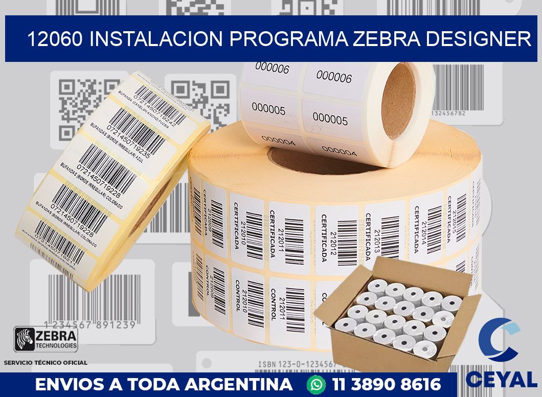 12060 INSTALACION PROGRAMA ZEBRA DESIGNER