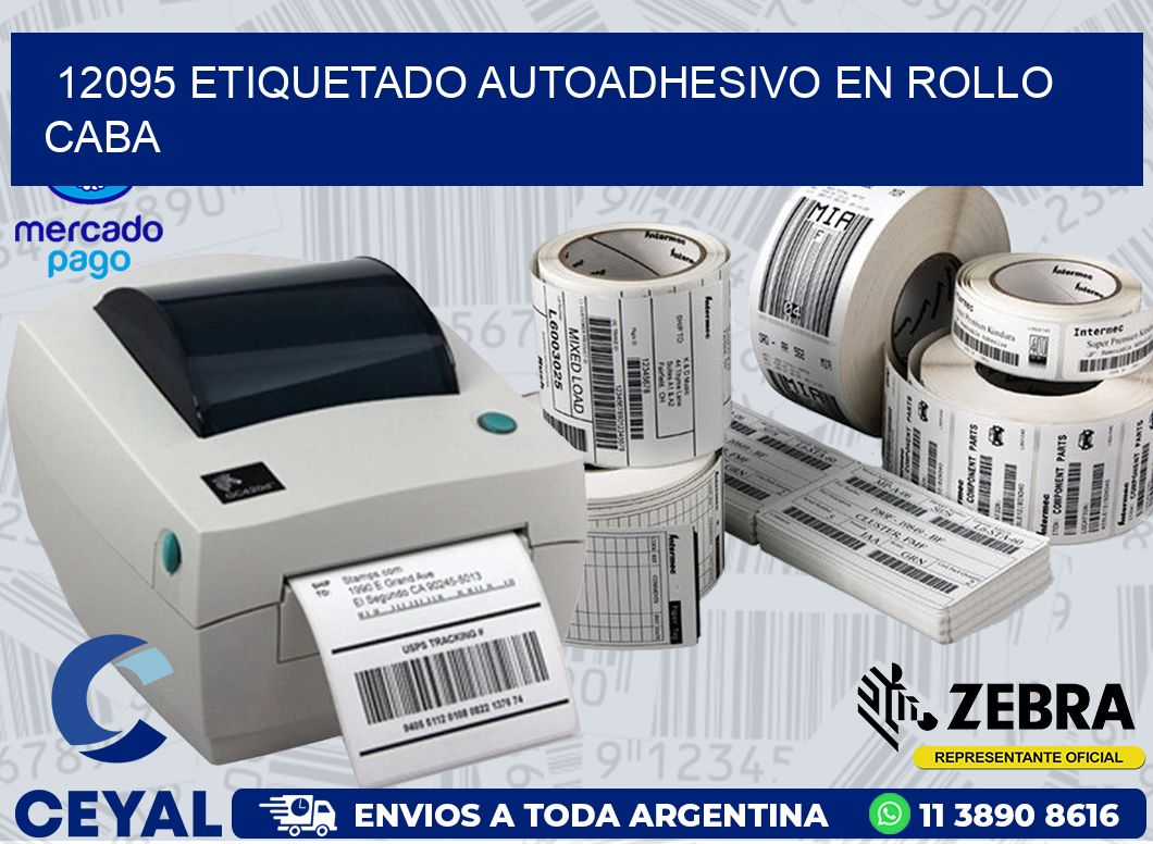 12095 ETIQUETADO AUTOADHESIVO EN ROLLO CABA