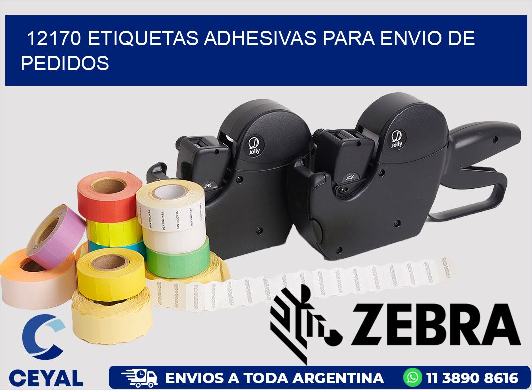 12170 ETIQUETAS ADHESIVAS PARA ENVIO DE PEDIDOS