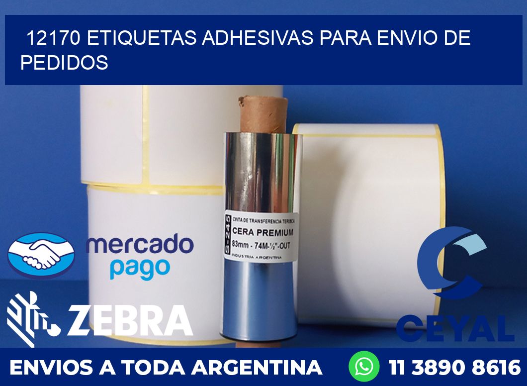12170 ETIQUETAS ADHESIVAS PARA ENVIO DE PEDIDOS