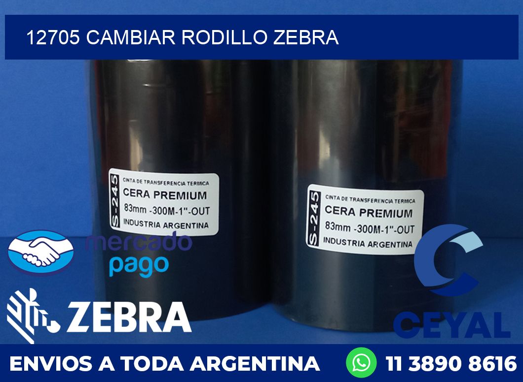 12705 CAMBIAR RODILLO ZEBRA