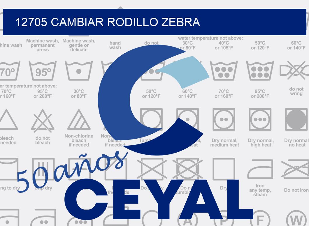 12705 CAMBIAR RODILLO ZEBRA