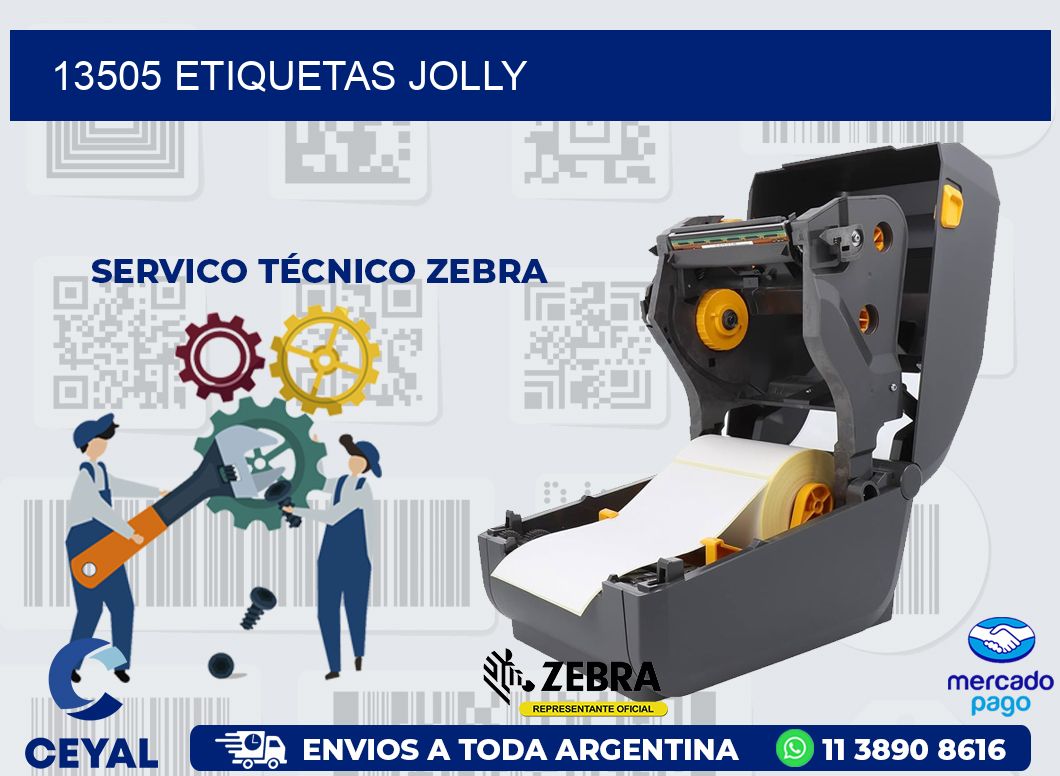 13505 ETIQUETAS JOLLY
